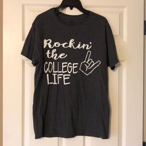 College life t shirt. Great condition